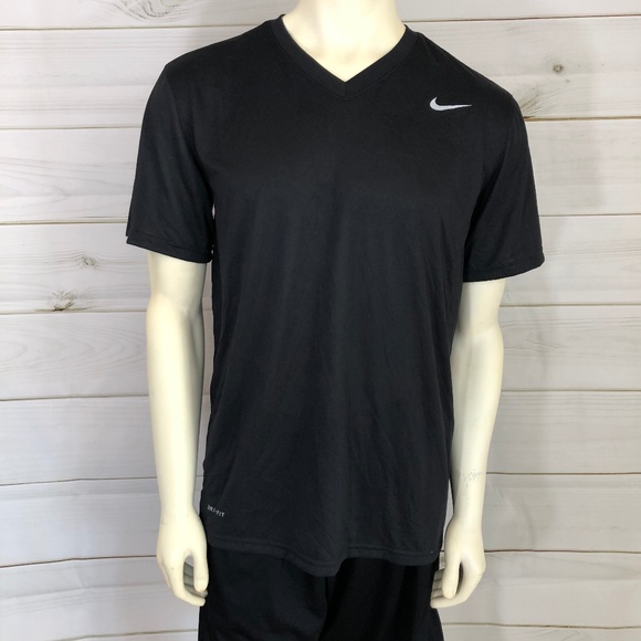 nike v neck t shirt mens